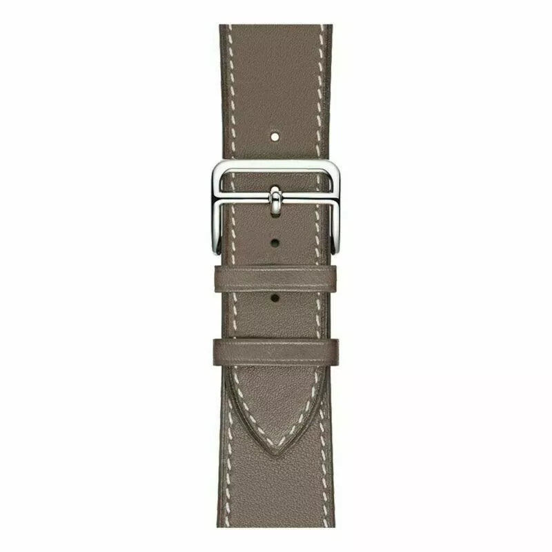 Two Toned Vegan Leather Smart Watch Replacement Strap