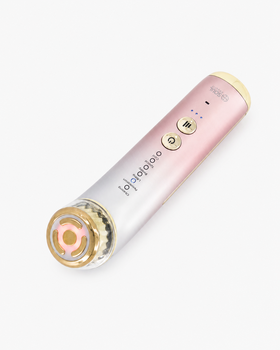 6-in-1 Multifunction Facial Beauty Device with Microcurrent, LED Light Therapy & Cooling Care
