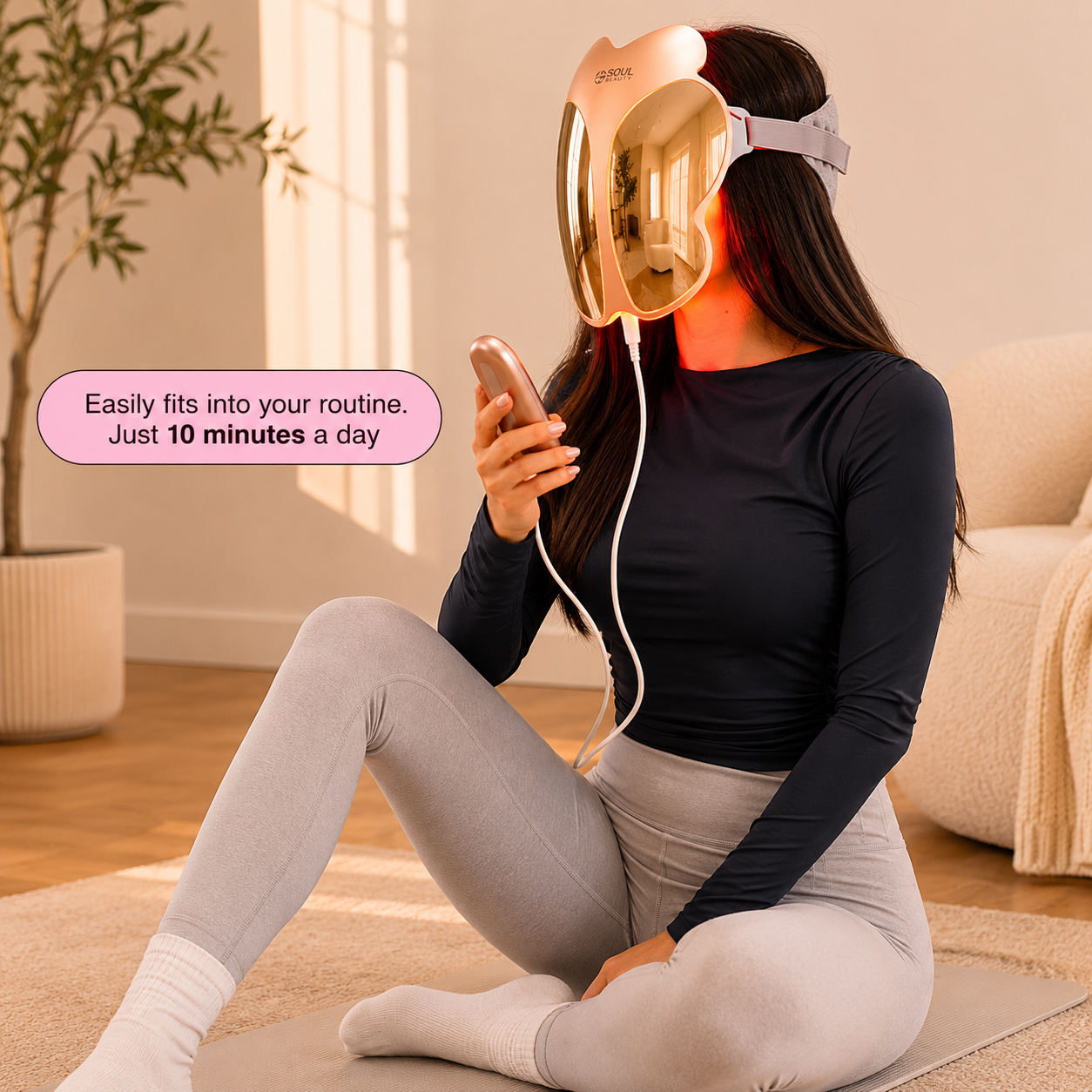 Photon Rejuvenation Mask – Advanced 5-Wavelength LED Light Therapy