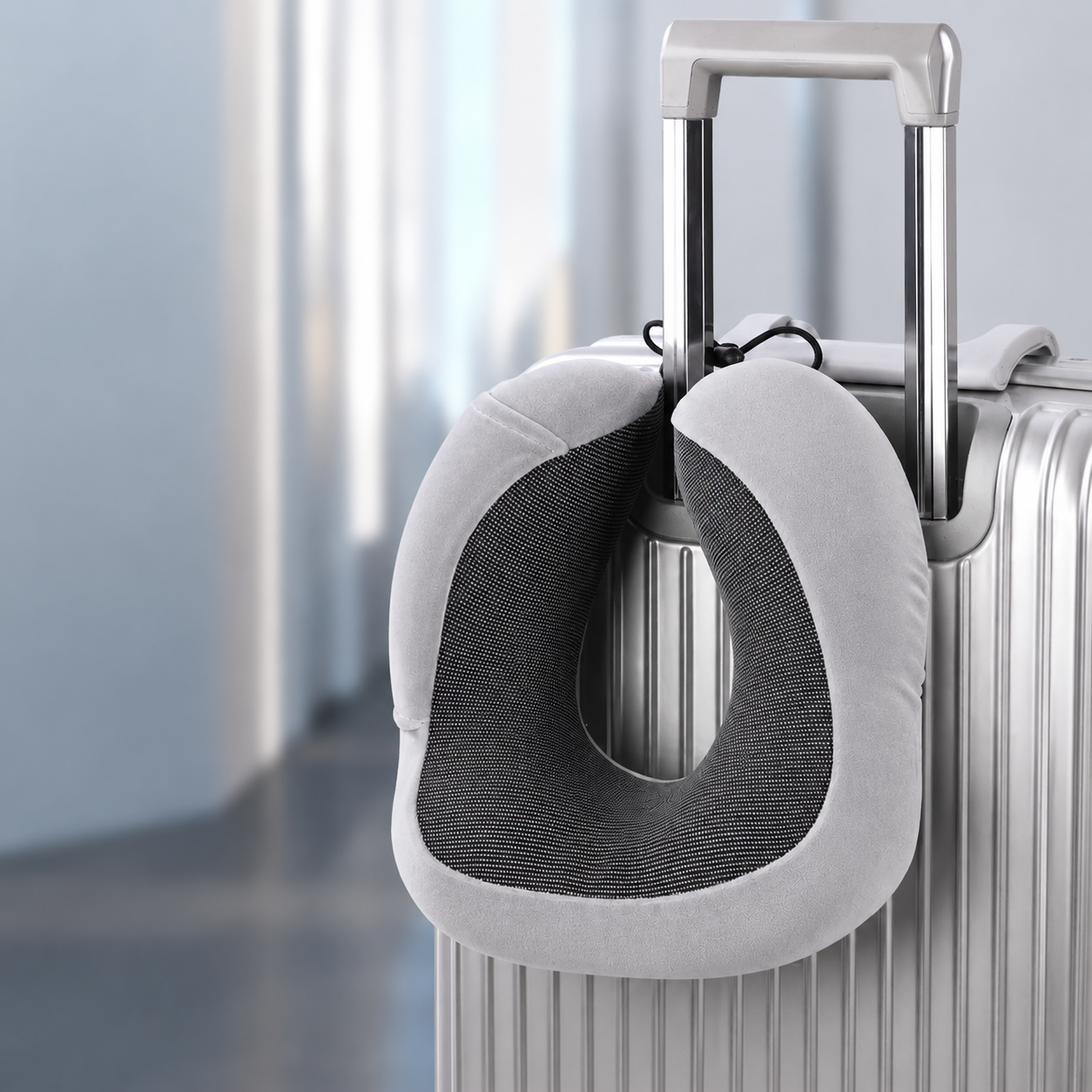 Ergonomic Memory Foam Travel Neck Pillow