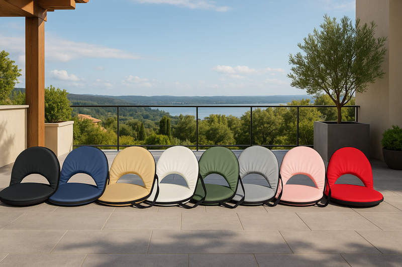 Outdoor Camping Reclining Foldable Waterproof Cushion Chair