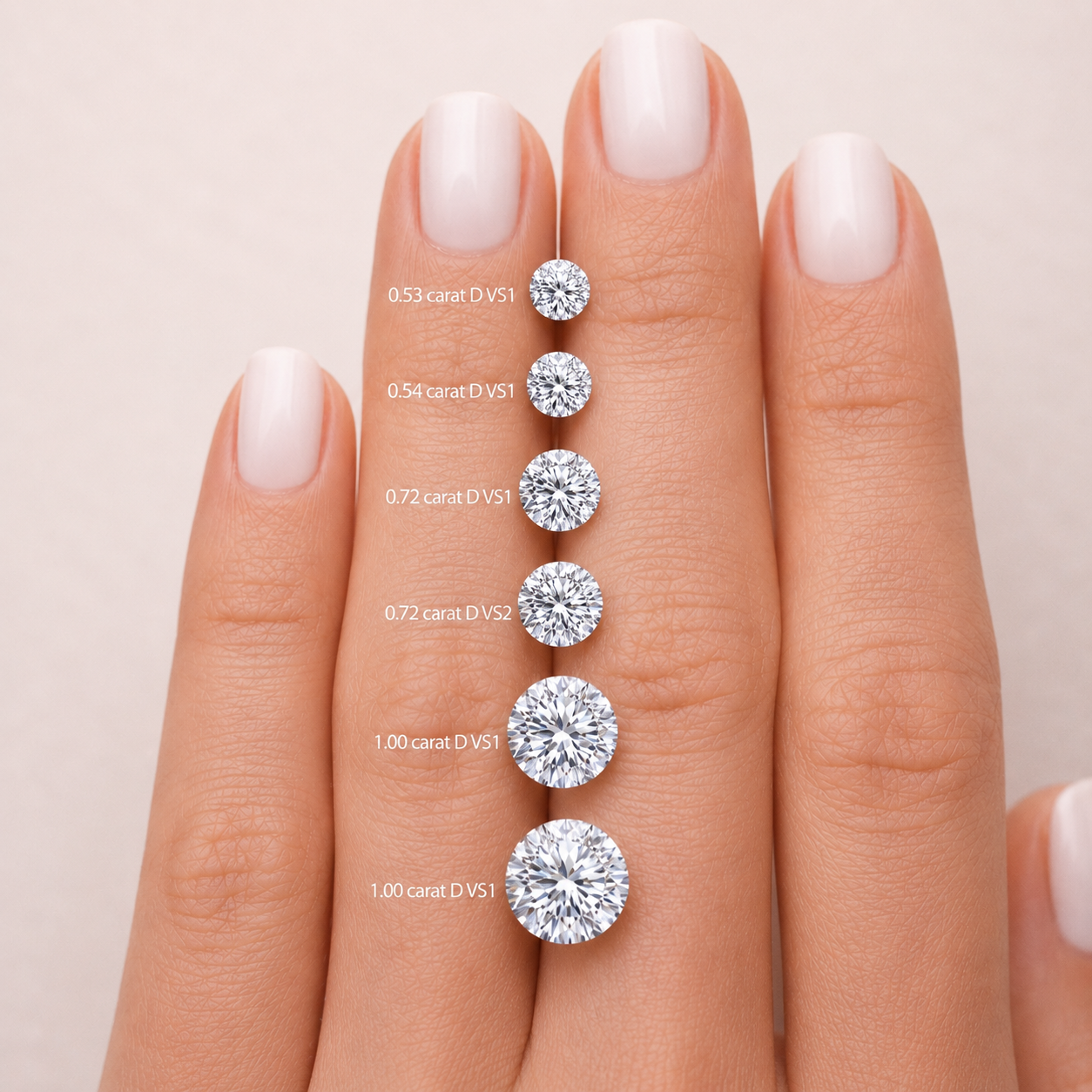EverBrilliance Round Brilliant Lab-Grown Loose Diamonds