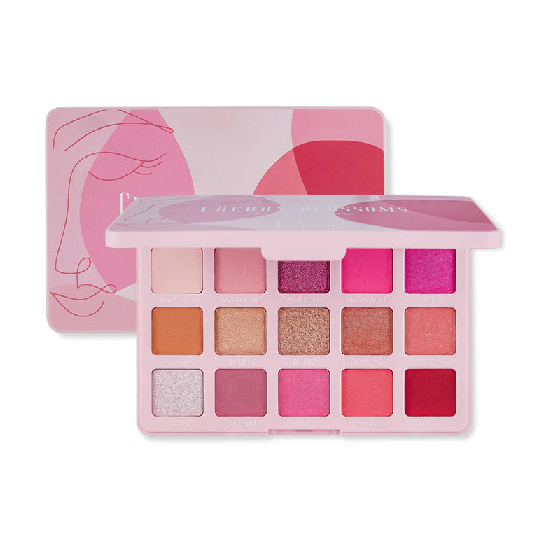 Matte Shimmer Eyeshadow 15-colour Palette