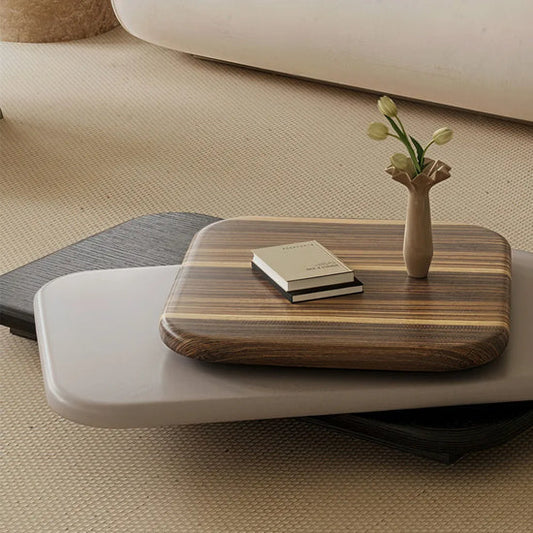 Modern Sculpted 360 Swivel Coffee Table