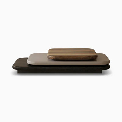 Modern Sculpted 360 Swivel Coffee Table