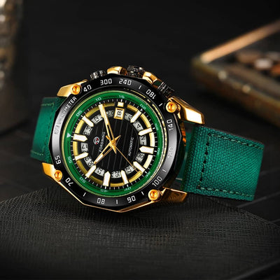 Forsining Emerald Green Luxury Watch