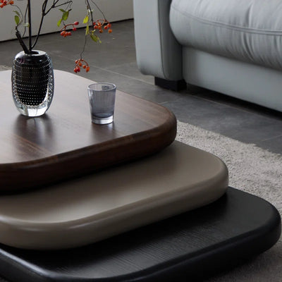Modern Sculpted 360 Swivel Coffee Table