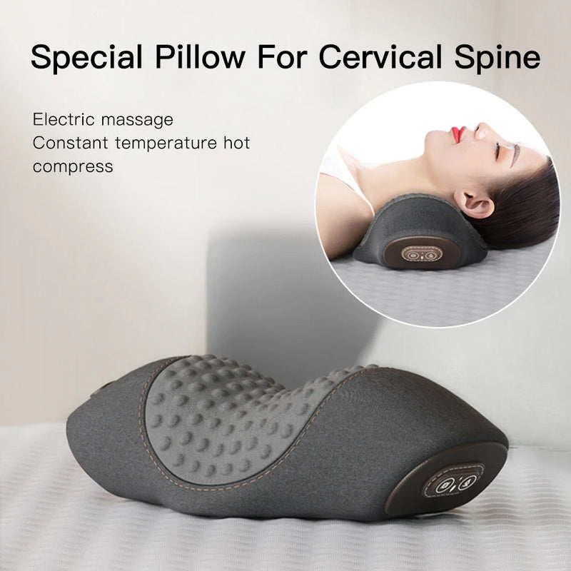 Electric Heating Cervical Neck Pillow