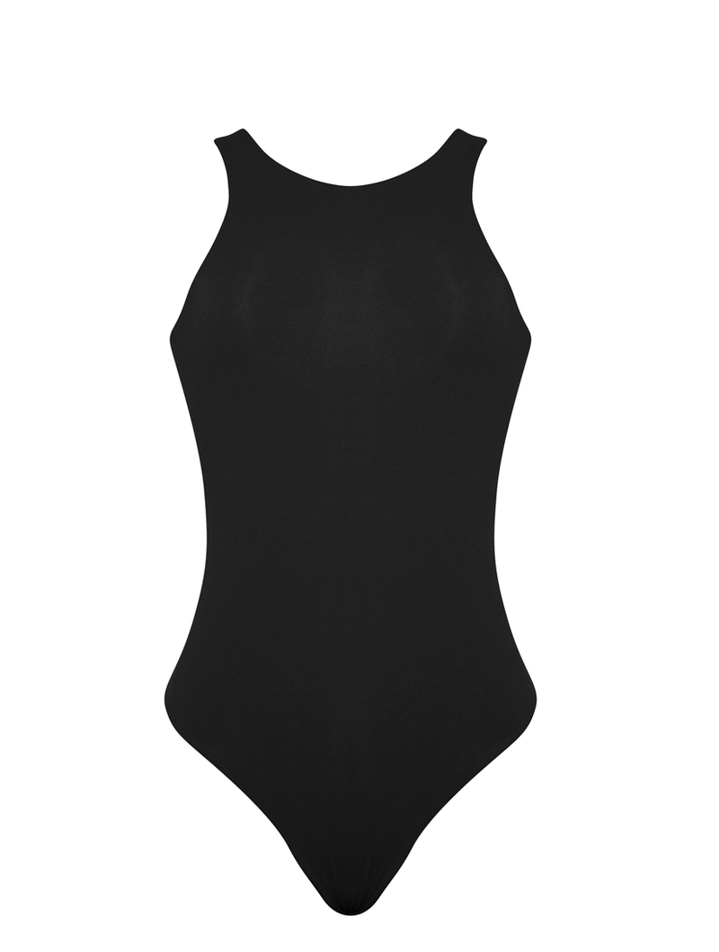 Fitted High Neck Sculpting Bodysuit