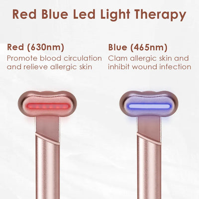 LED Eye Skincare Light Therapy EMS Wand