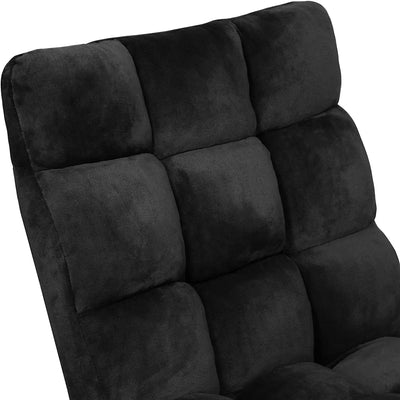 Flannel Floor Recliner Chair