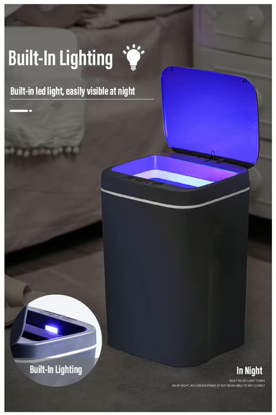 Smart Sensor Bin with Infrared Motion Detection - 16L