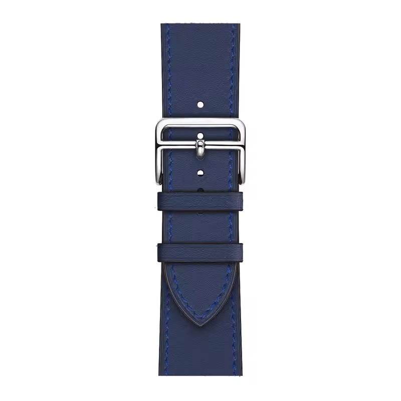 Two Toned Vegan Leather Smart Watch Replacement Strap