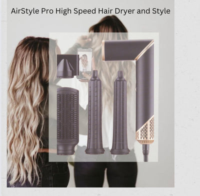 Soul Beauty 4-in-1 Airstylist Pro Hairdryer and Styler Set