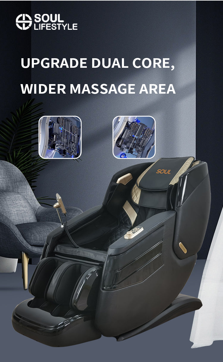 Dual Core AeroWave Therapy Massage Chair