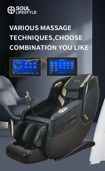 Dual Core AeroWave Therapy Massage Chair