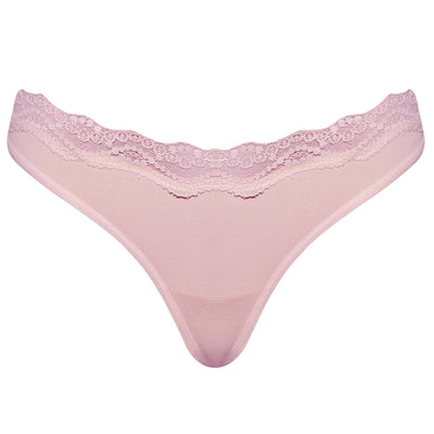 Lace Inset Classic G-String