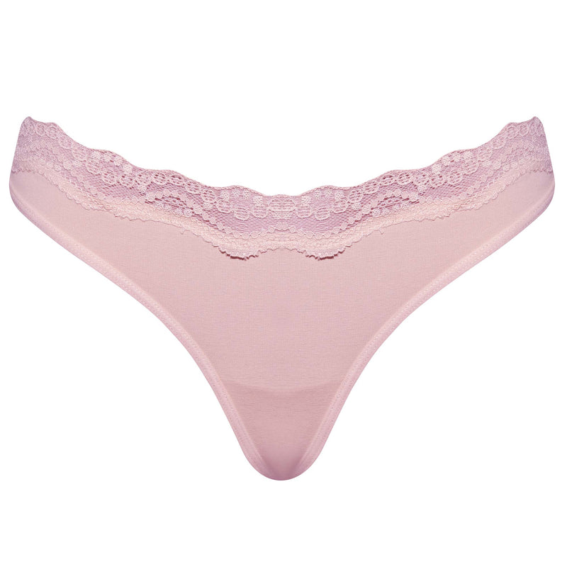 Lace Inset Classic G-String