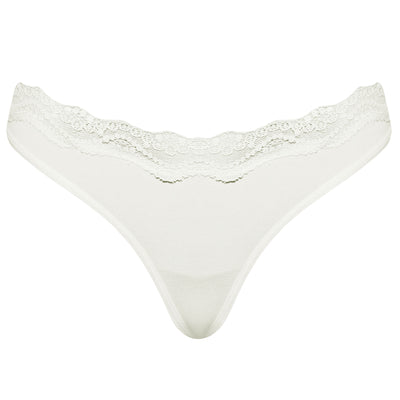 Lace Inset Classic G-String