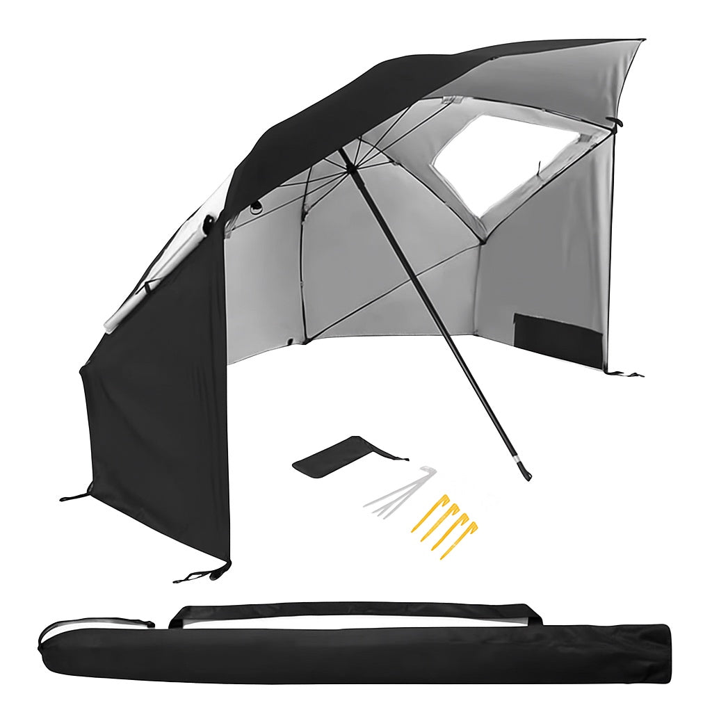 Ultra UPF50+ 2.4m Sun & Rain Canopy Umbrella
