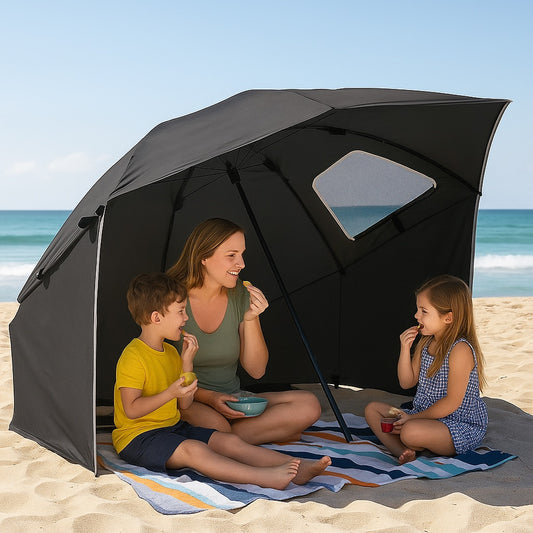 Ultra UPF50+ 2.4m Sun & Rain Canopy Umbrella