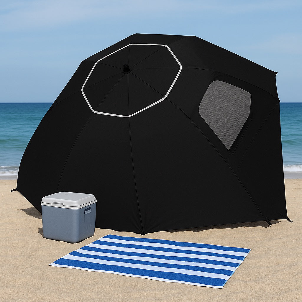 Ultra UPF50+ 2.4m Sun & Rain Canopy Umbrella