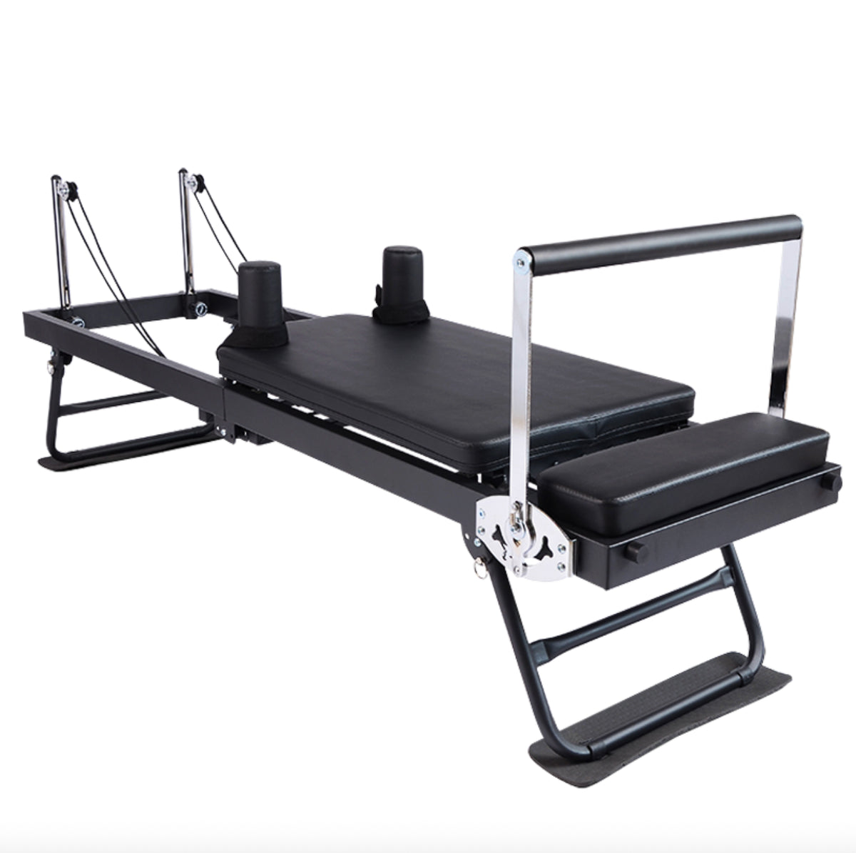 Foldable Pilates Reformer Machine - Portable Home Fitness & Yoga Equipment