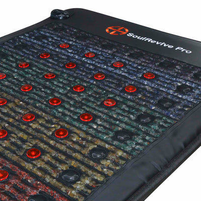 Red Light Photon Therapy Far Infrared Mattress  Chakra 7-Gemstone PEMF/ETS TECH Mat