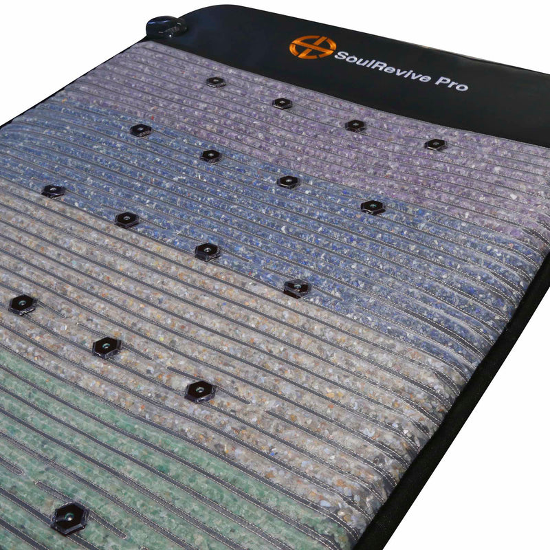 Soul Revive Pro Chakra 7 Line 7-Gemstone PEMF Therapy Mat