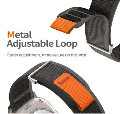 Nylon Trailer Looped iWatch Strap