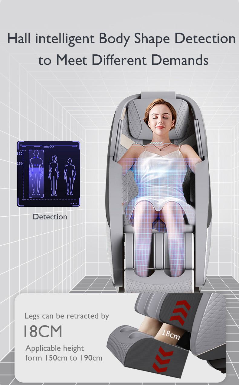 Zero Gravity Double Mechanism Massage Chair