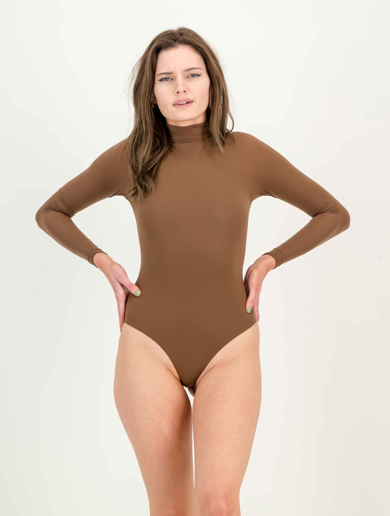 Long-sleeve Sculpting Bodysuit