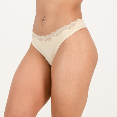 Lace Inset Classic G-String