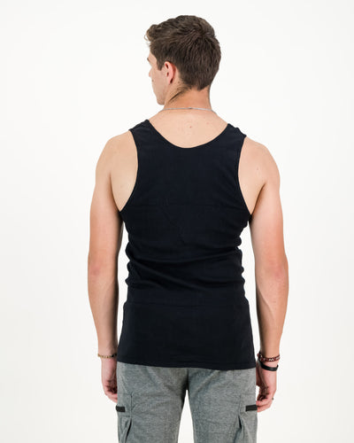 Men's Iconic Sleeveless Ribbed Vest (Pack of 2)