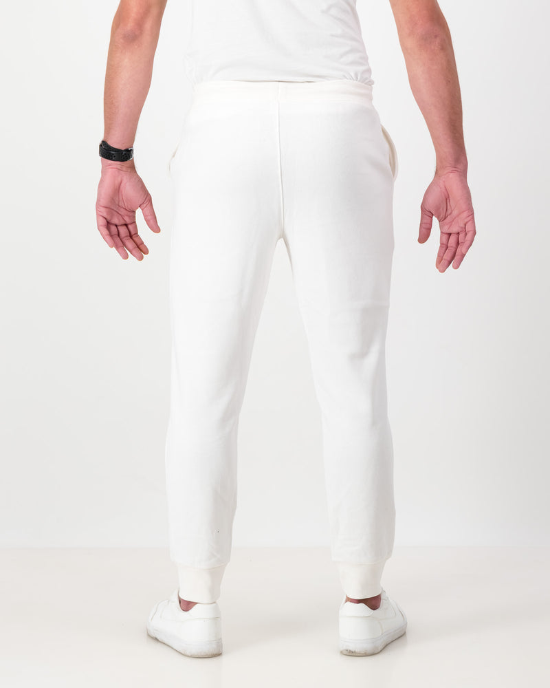 EcoEase Unisex Trackpants -White