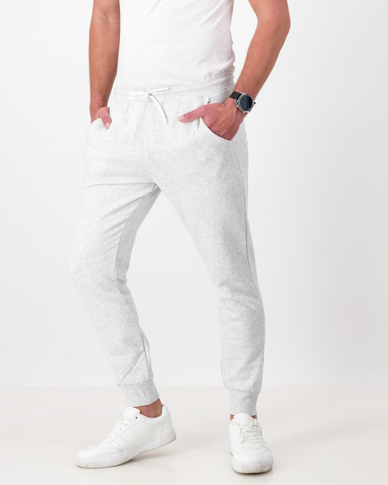 EcoEase Unisex Trackpants -White