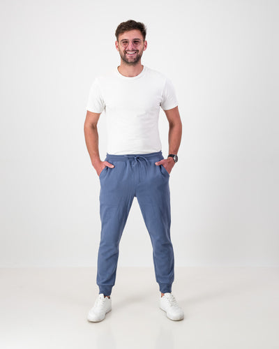 EcoEase Unisex Trackpants -White