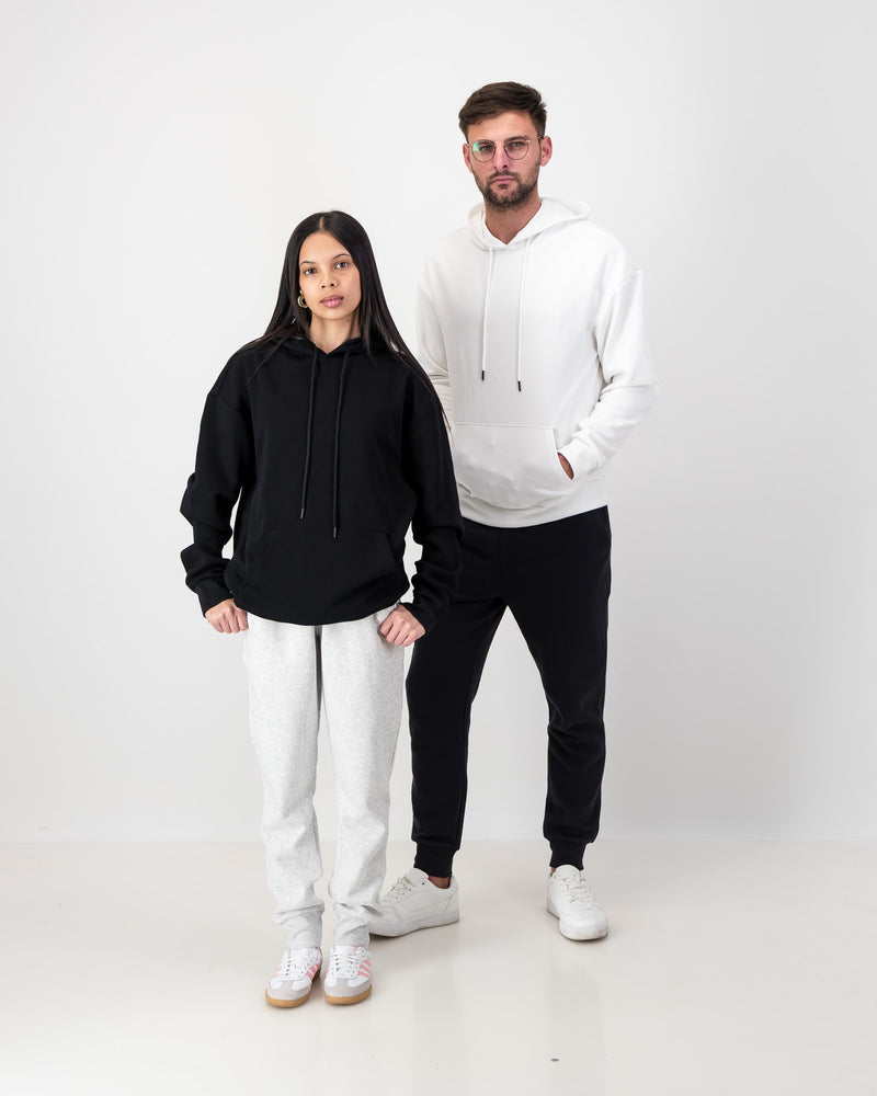 Men’s Fleece Pullover Hoodie- Grey