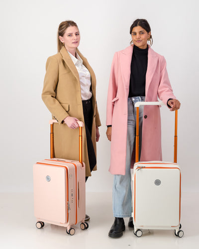 AuraCase Executive Suitcase with Waterproof Cover