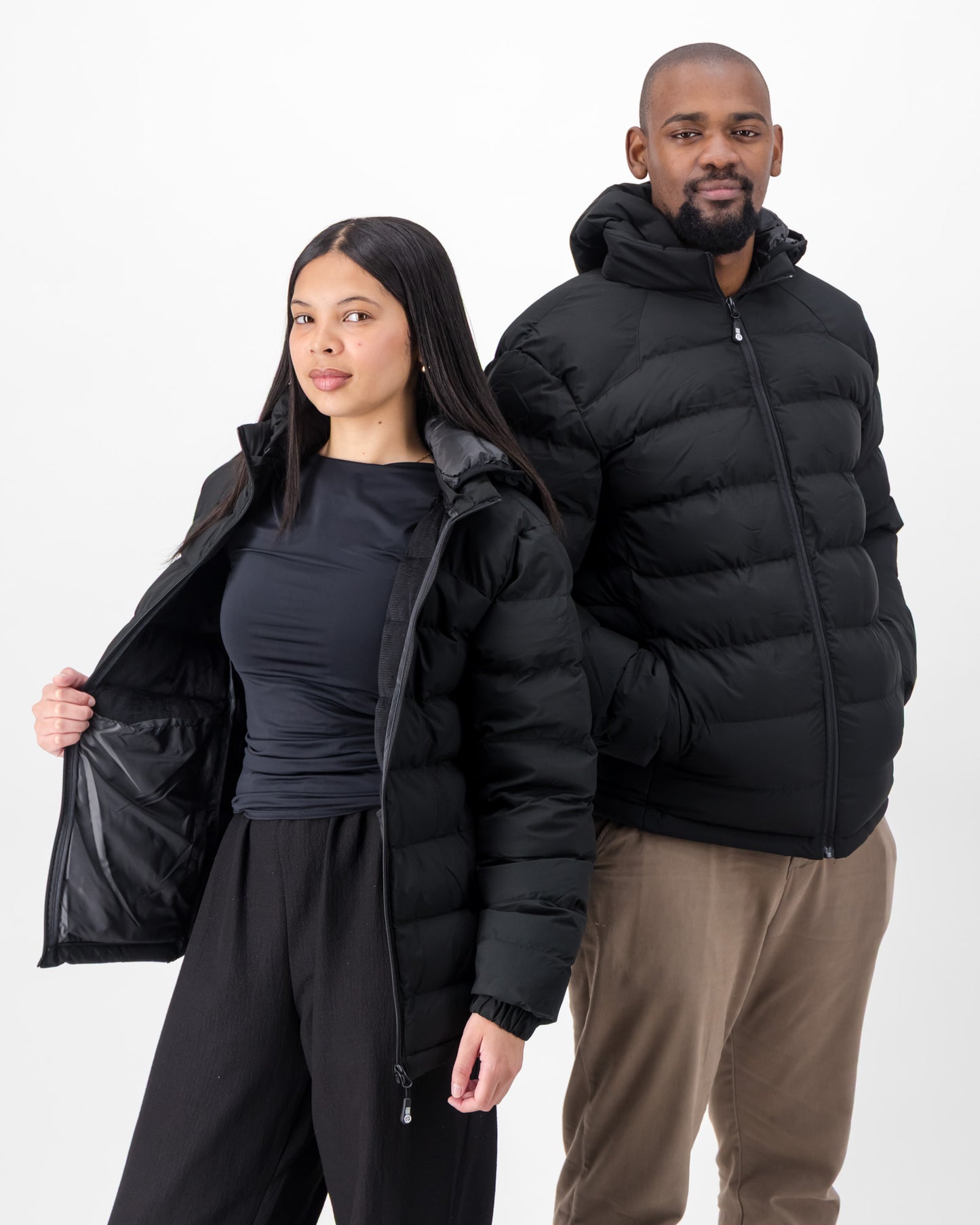 Insulated Hooded Winter Puffer Jacket