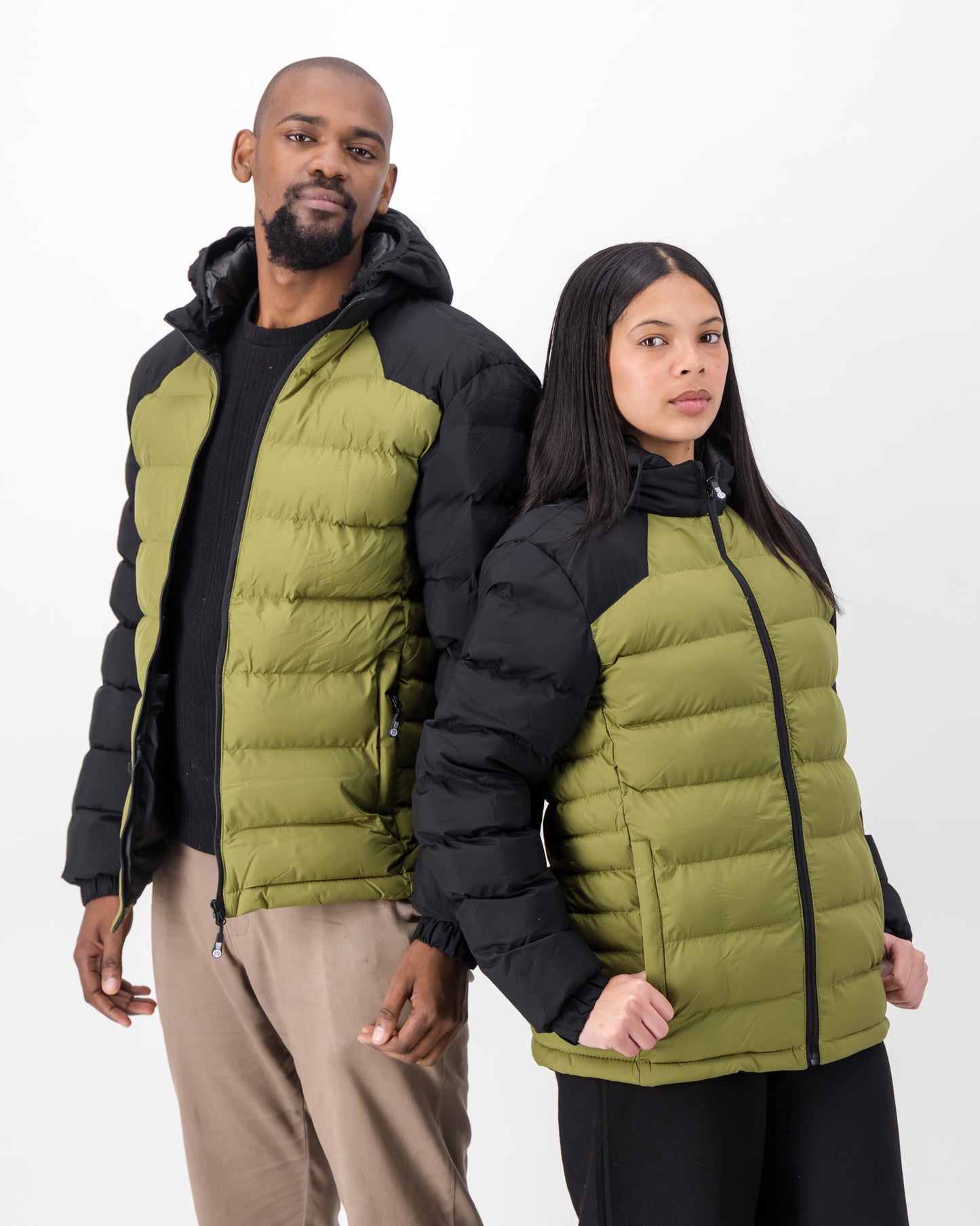 Insulated Hooded Winter Puffer Jacket
