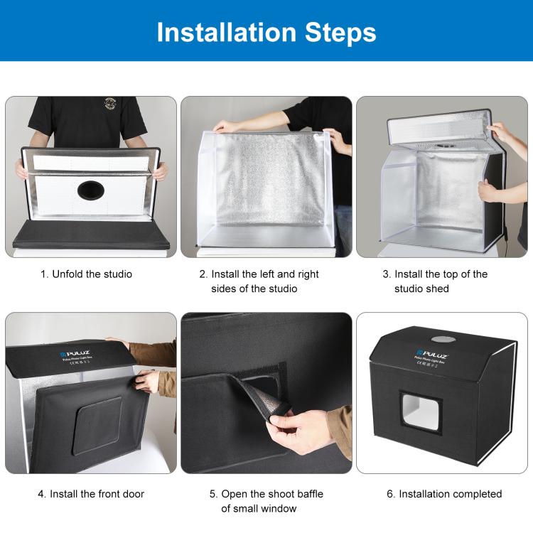 Portable Photo Studio Light Box (60 × 40 cm)