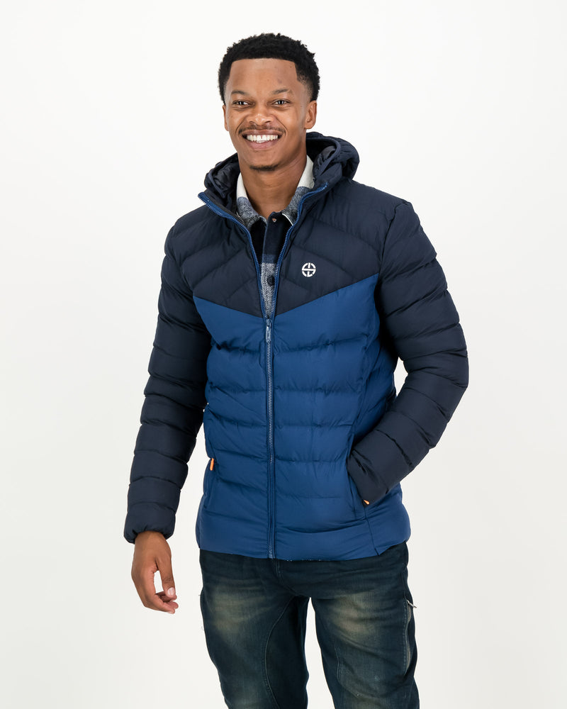 Thermosphere Tech Colorblock Puffer