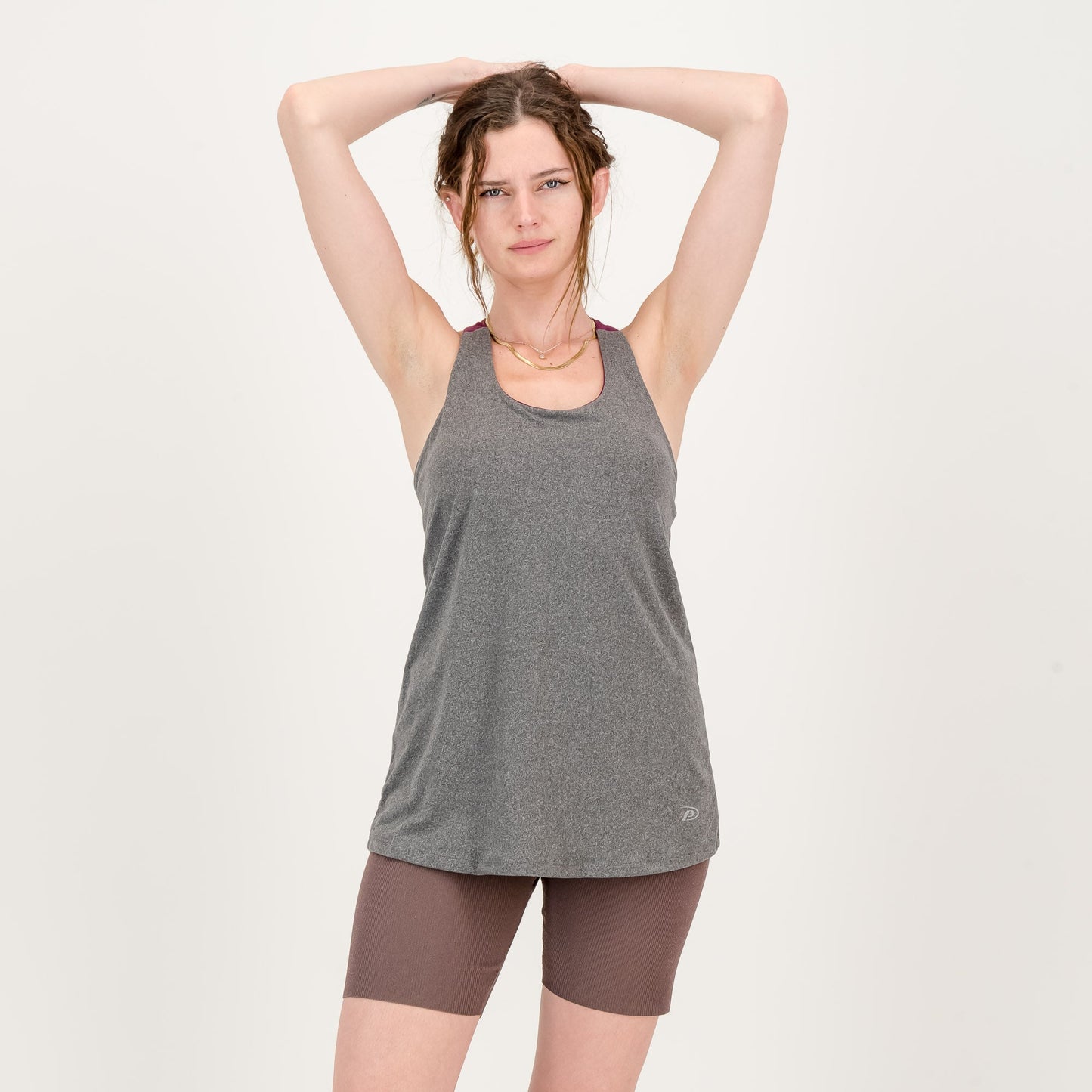 Women's Sports Top with Built-in Chest Support - Pack of 2