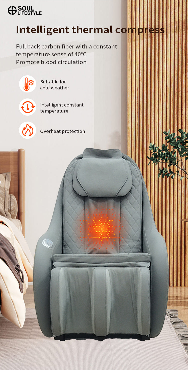 LunaRest Compact Zero Gravity Massage Chair