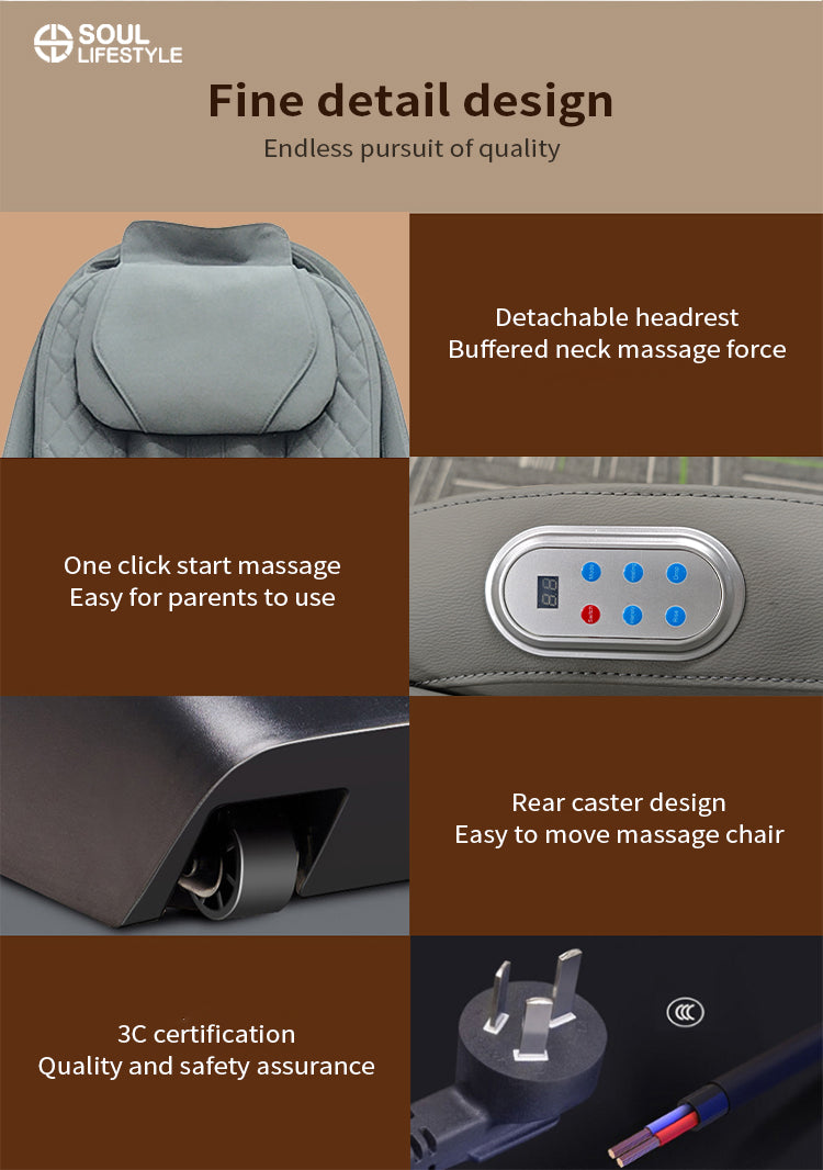 LunaRest Compact Zero Gravity Massage Chair