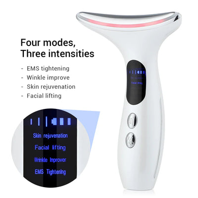 Face and Neck Lifting EMS Skin Rejuvenation Massager