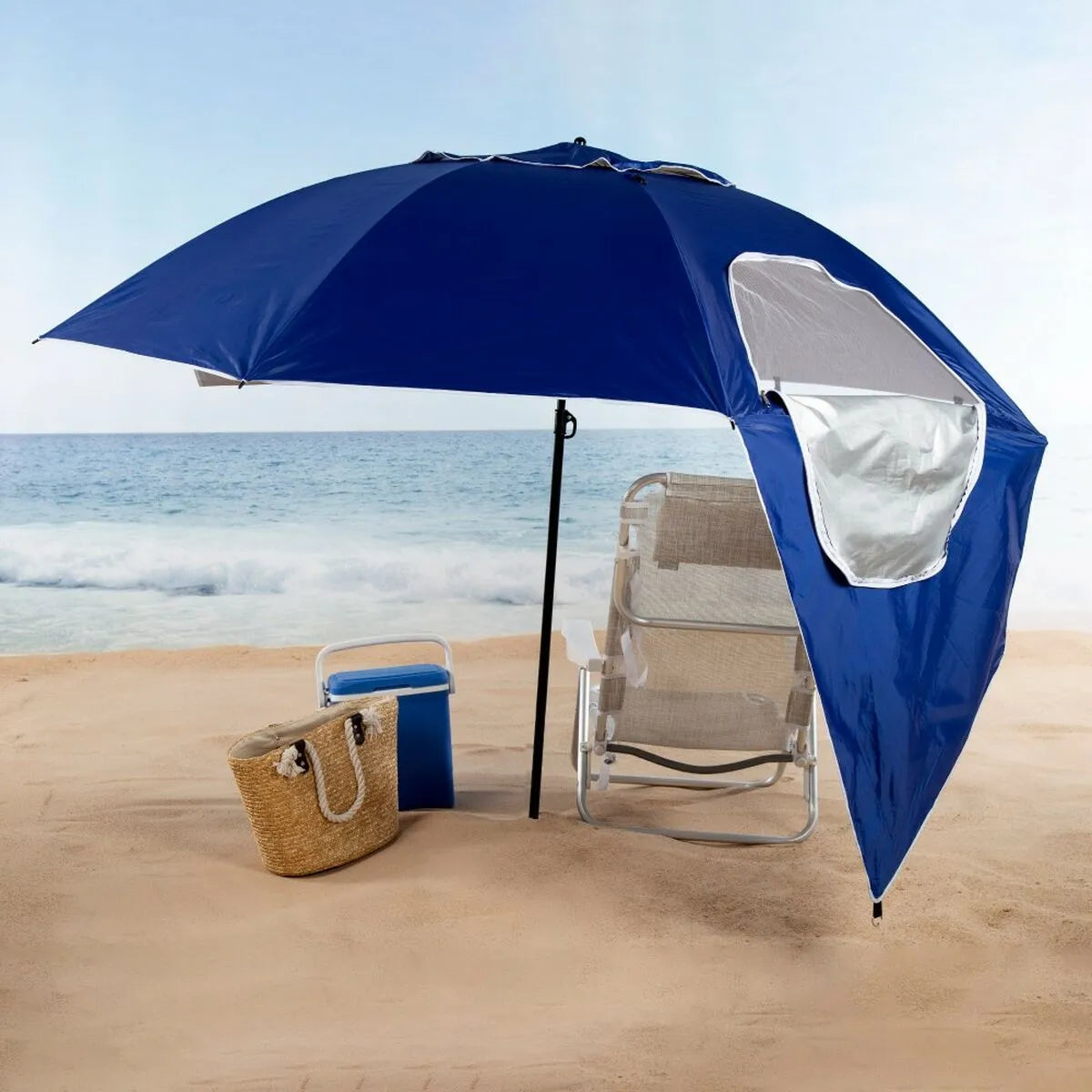 Ultra UPF50+ 2.4m Sun & Rain Canopy Umbrella