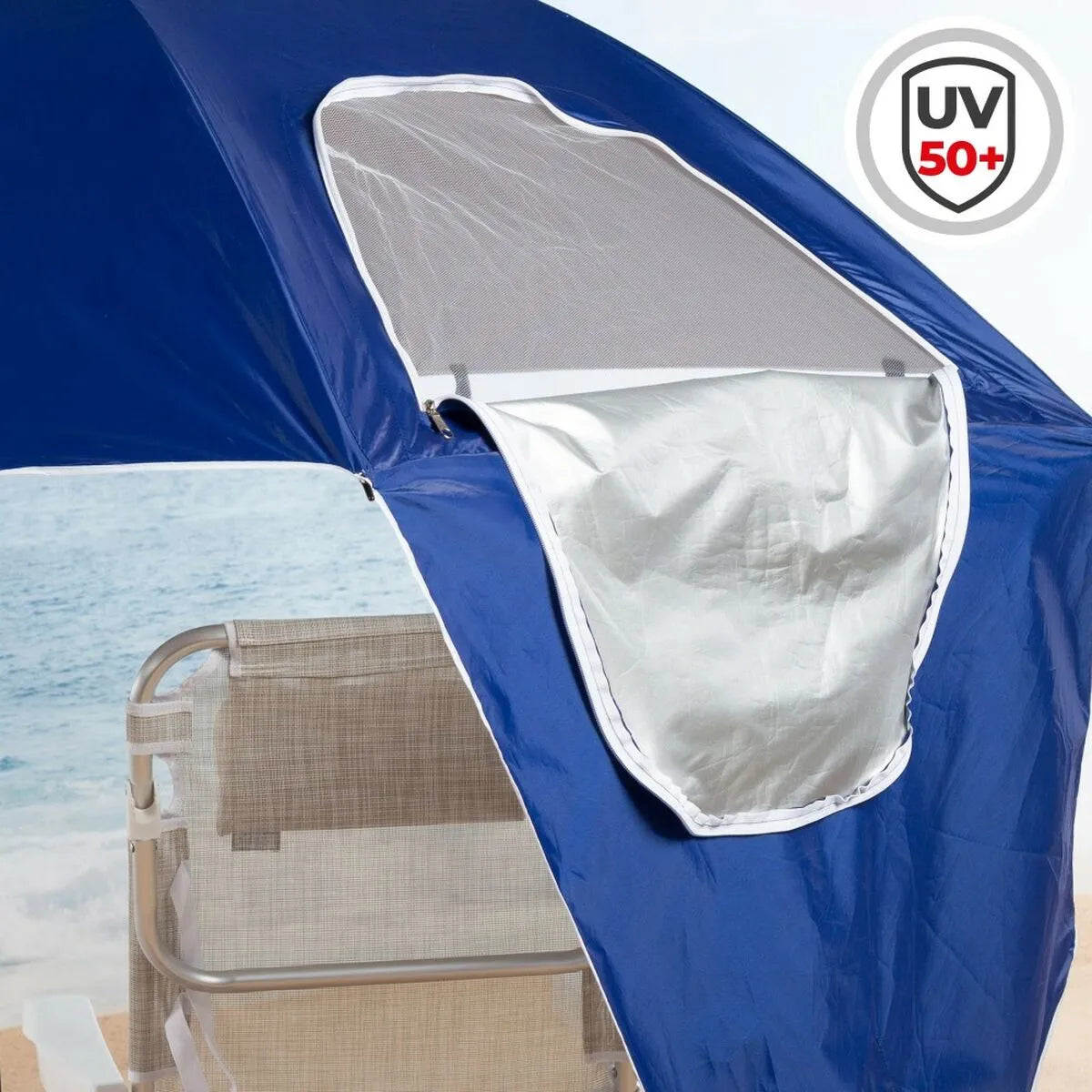 Ultra UPF50+ 2.4m Sun & Rain Canopy Umbrella