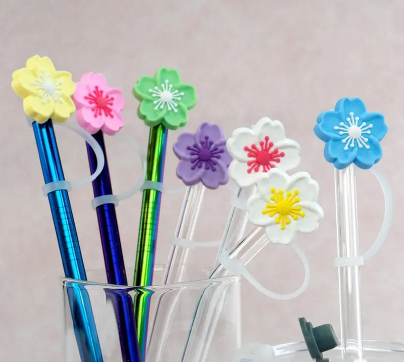 Reusable Straw Cap Stoppers